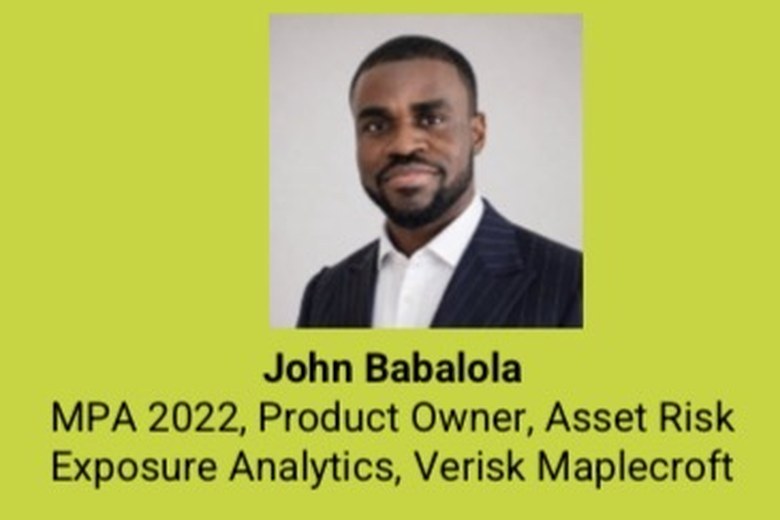 John I. Babalola at LSE Careers